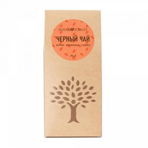 Черный чай (кэроб, клубника, годжи) Royal Forest4fresh, Ltd.
