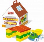 Конструктор Гараж+ машина Бублик 01439 Стеллар