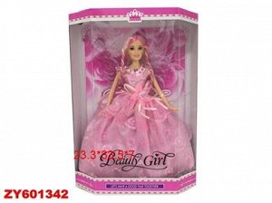 58 ВД кукла Невеста в пластиковой коробке, 601343,601342