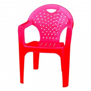 Кресло пластиковое красное М2610