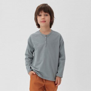 Лонгслив детский KAFTAN, 30 (98-104 см), серый