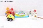 789-06 набор игровой (машина + человечек), д/малышей, в паке