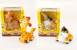 1302 А игрушка музык. (2 вида жираф, тигр), в коробке 110013