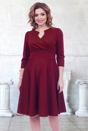 Платье сицилия (бордо)