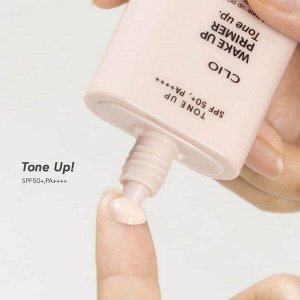 Тонирующий праймер для лица Clio Wake Up Primer Tone Up SPF 50+/PA++++, 30мл