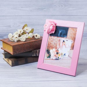 Декоративная фоторамка–панно «Любимой» с цветами, 15 - 20 см