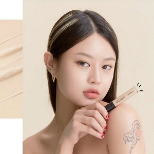 Нежный консилер полного покрытия Peripera Double Longwear Cover Concealer #02 Natural Beige, 5.5г