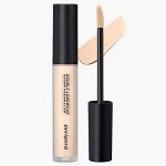 Нежный консилер полного покрытия Peripera Double Longwear Cover Concealer #01 Pure Ivory, 5.5г