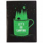 Обложка для паспорта &quot;Let`s go camping&quot;