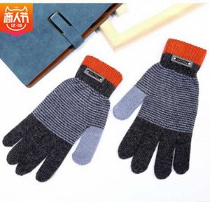 Перчатки Теплые шерстяные перчатки