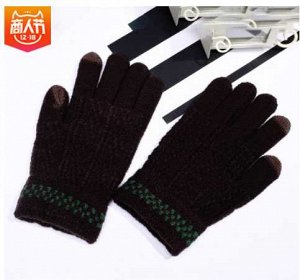 Перчатки Теплые вязаные перчатки,можно использовать с сенсорным экраном!