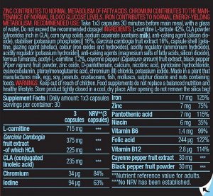Жиросжигатель BioTechUSA Mega Fat Burner - 90 капс