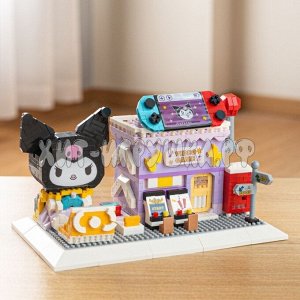 Конструктор 3D из миниблоков Карандашница аниме Куроми Kuromi Melody 1340 дет. P1153, P1153