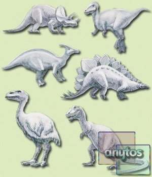 Ваятель на магнитах. динозавры
