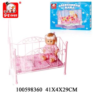 Кровать для куклы 100598360 EJ7278R SR81208-21 (1/36)