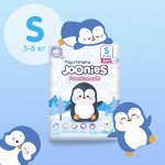 JOONIES Premium Soft Подгузники, размер S (3-6 кг), 64 шт.