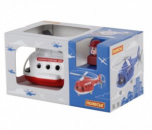 Вертолёт - скорая помощь "Альфа" (в коробке) 68668 (1/4)