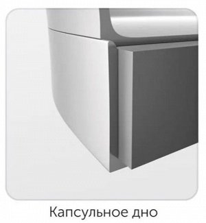 Кастрюля из нержавеющей стали со складными ручками объемом 1.5 литра со стеклянной крышкой диаметром 16 см серия TESLA (NADOBA)