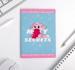 Анкета для девочек &quot;My secrets&quot; 16 листов