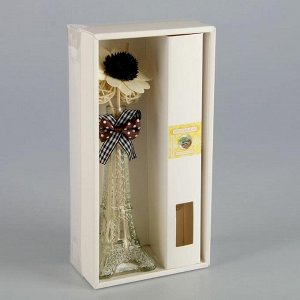 Набор подарочный"Эйфелева башня"(ваза,2 палочки с шариками,декор,аромамасло 30 мл), кофе