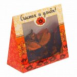 Подарочный набор &quot;Счастья и улыбок!&quot;: сухоцветы и ароматическая эссенция