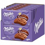 Печенье Milka Sensations Soft Inside Choco (черные) 156г