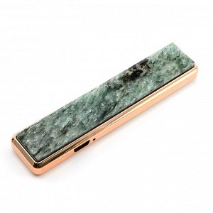 Электронная зажигалка USB с камнем парагонит
