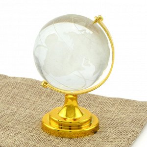 Глобус большой золотистый 58*63*92мм.