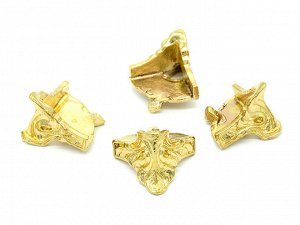 Ножки из бронзы для шкатулок и ларцов 4шт "Клюв" 28*32*24мм.