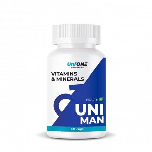 Мультивитамины UniONE UniMan - 60 капс.