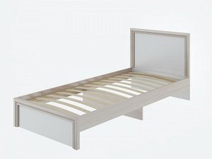 Остин М21 Кровать с ламелями 900*2000 (ясень шимо светлый/белый)