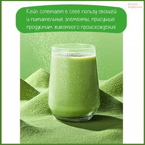 Капуста Кале (Кейл), порошок, (10 пакетиков по 3 г)