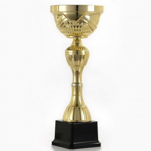 Кубок 134D, наградная фигура, золото, подставка пластик, 26 x 8 x 7,5 см.
