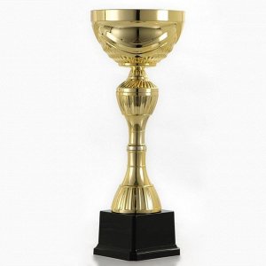 Кубок 134D, наградная фигура, золото, подставка пластик, 26 x 8 x 7,5 см.