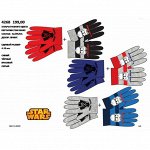 4268 2 ПАРЫ РАЗНОГО ЦВЕТА ПЕРЧАТКИ STAR WARS