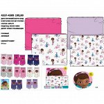 4337-4309 КОМПЛЕКТ ПЕРЧАТКИ И   ШАРФ-СНУД  DOC MC STUFFINS