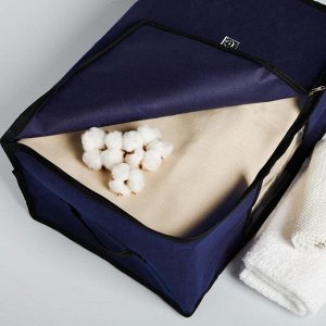 Органайзер для хранения белья, кофр с pvc-окном Men style, 43x28.5x20 см