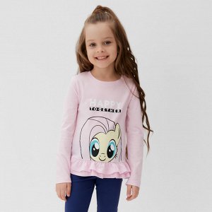 Футболка с длинным рукавом Happy together, My Little Pony, рост 86-92