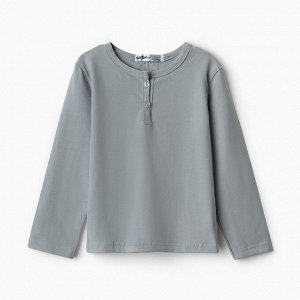 Лонгслив детский KAFTAN, 30 (98-104 см), серый