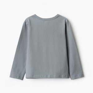 Лонгслив детский KAFTAN, 30 (98-104 см), серый