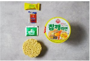 Лапша со вкусом говядины и кунжута "Sesame Ramen" 65г