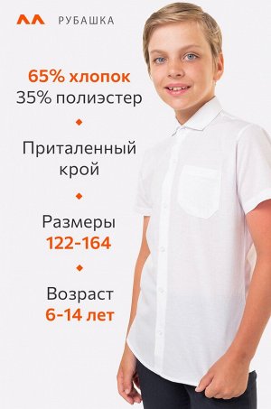 Рубашка с коротким рукавом для мальчика Happyfox