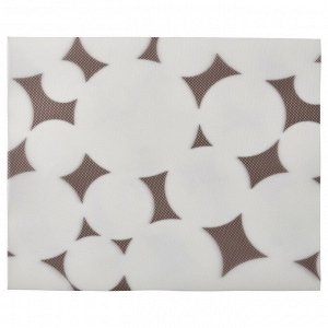 ВОРКЛИННЕ Салфетка под приборы, чёрный/белый. 36x29см