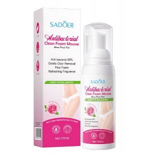 Мусс для интимной гигиены SADOER, 100 мл