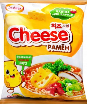 Доширак Лапша DOSHIRAK Cheese рамен с сыром, 110г