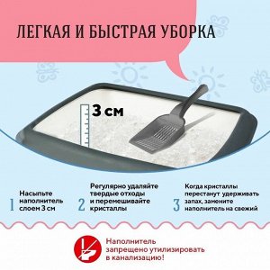 Впитывающий наполнитель Си Си Кэт силикагелевый, 7,6 л