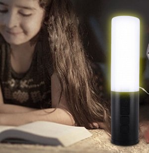 🔥 ХИТ Портативный светильник &quot;Camping&quot; 4в1, ночник, фонарь, гирлянда 10 м, Power Bank, для активного отдыха и путешествий, в лесу, на даче, в палатке, 21,5 x 5 см