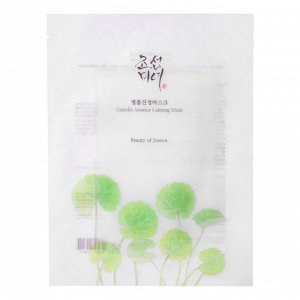 BEAUTY OF JOSEON Успокаивающая тканевая маска с 15% центеллы CENTELLA ASIATICA CALMING MASK, 25 мл
