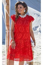 Платье  Vittoria Queen артикул 21453 красный