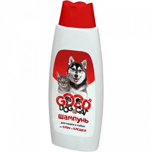 Good Dog&Cat Шампунь от блох и клещей для кошек и собак 250мл.